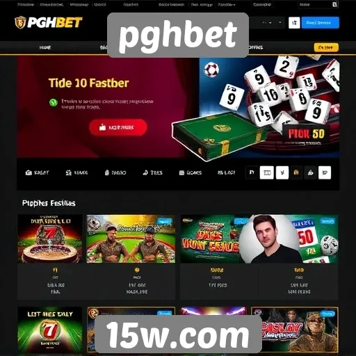 Novidades e funcionalidades do site pghbet